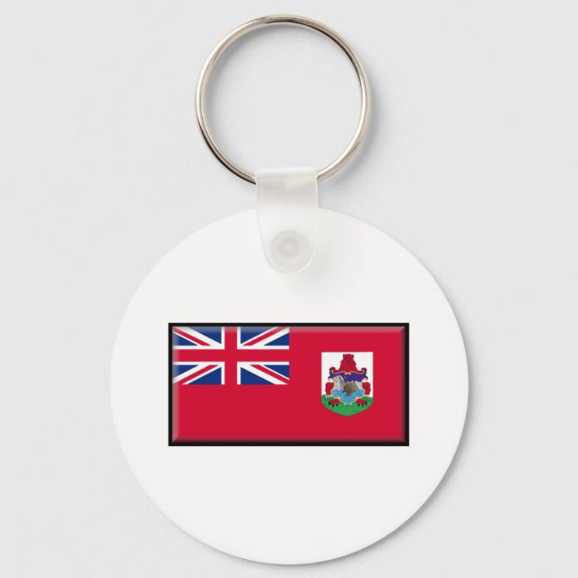 Llavero Bandera de Bermudas (Anverso)