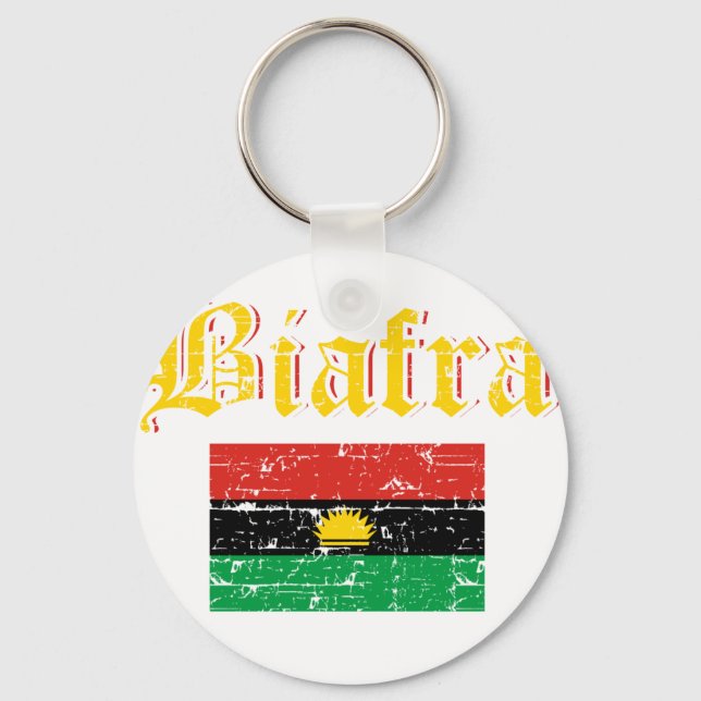 Llavero Bandera de Biafra (Anverso)