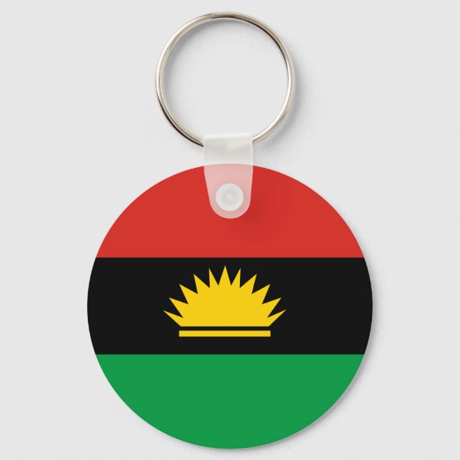 Llavero Bandera de Biafra (Bæafra) (Anverso)