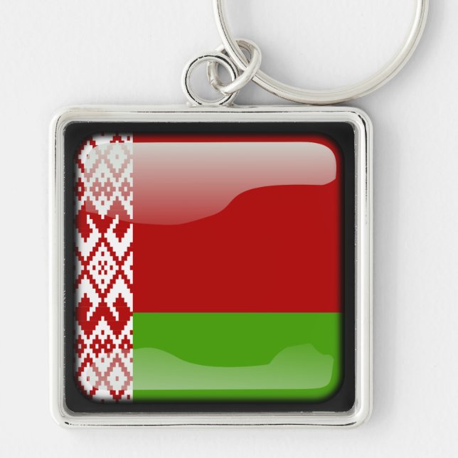 Llavero Bandera de Bielorrusia (Frente)