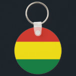 Llavero Bandera de Bolivia (Bolivia)<br><div class="desc">Productos de bandera mundial de personalizable - Por favor, no dude en añadir su propio texto.</div>