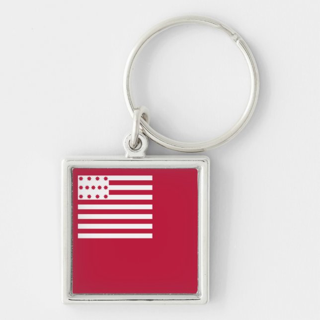 Llavero bandera de Brandywine (Frente)