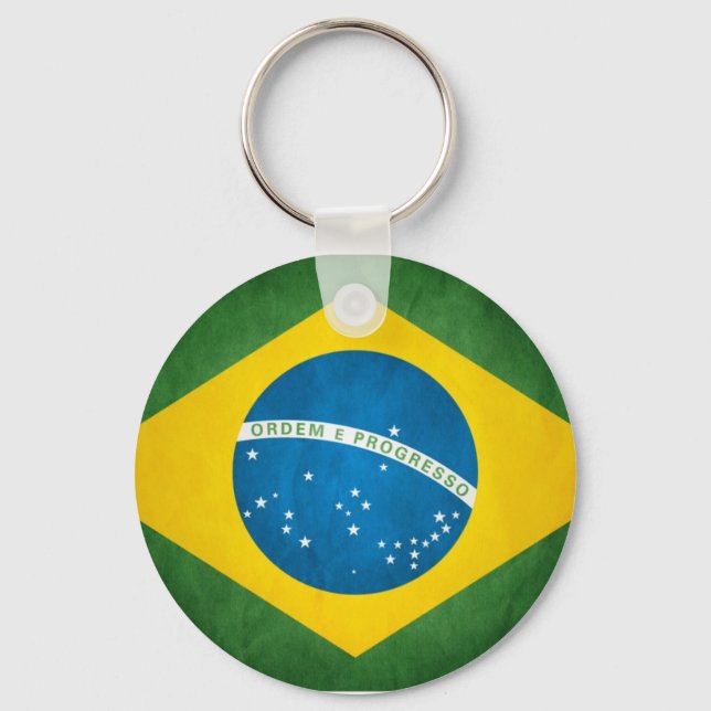 Llavero Bandera de Brasil (Anverso)