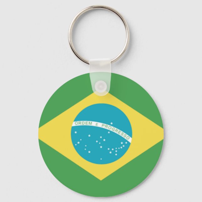 Llavero Bandera de Brasil (Anverso)