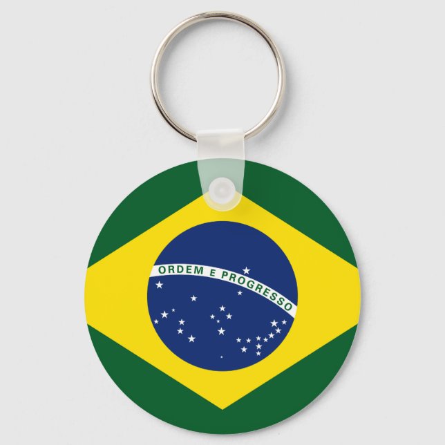 Llavero Bandera de Brasil (Anverso)