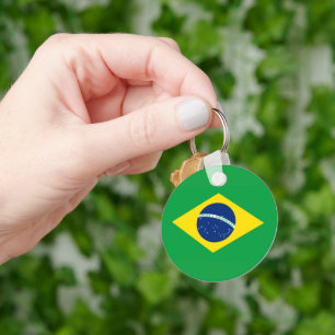Llavero Bandera de Brasil Copa Mundial 2026 Fútbol Brasil