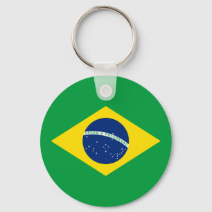 Llavero Bandera de Brasil Patriótica