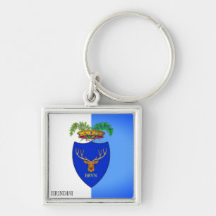Llavero Bandera de Brindisi (Italia)