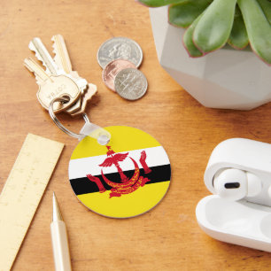 Llavero Bandera de Brunei