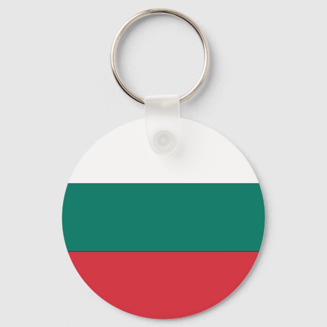 Llavero Bandera de Bulgaria (Anverso)