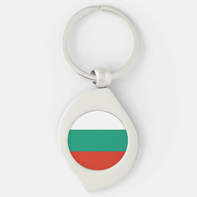 Llavero Bandera de Bulgaria (Anverso)