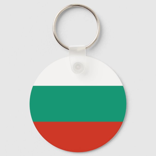Llavero Bandera de Bulgaria (Anverso)
