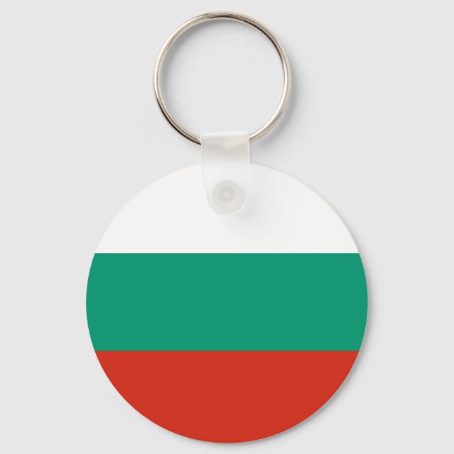 Llavero Bandera de Bulgaria (Anverso)