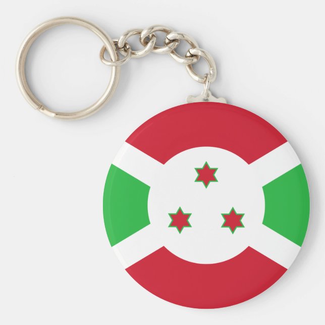 Llavero Bandera de Burundi (Frente)