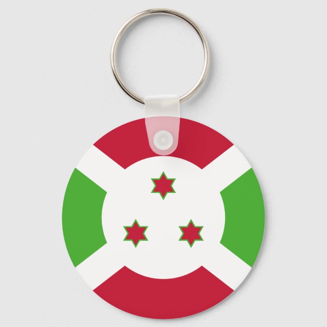 Llavero Bandera de Burundi (Anverso)
