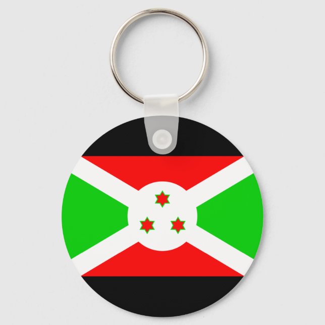 Llavero Bandera de Burundi (Anverso)
