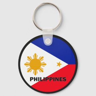 Llavero Bandera de calidad de la rueda de Filipinas