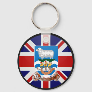 Llavero Bandera de calidad de las Islas Malvinas