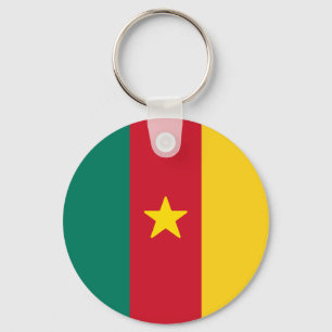 Llavero Bandera de Camerún