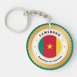 Llavero Bandera de Camerún