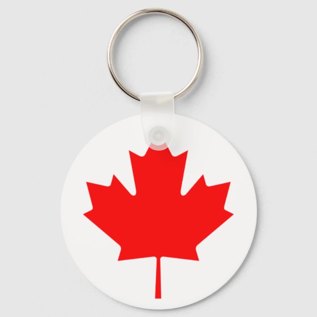 Llavero Bandera de Canadá (Anverso)