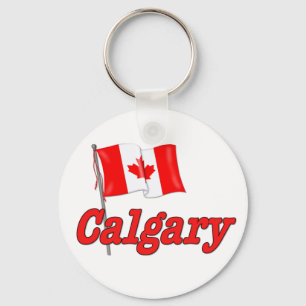Llavero Bandera de Canadá - Calgary