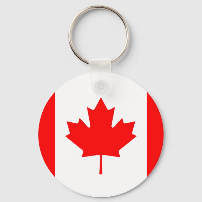 Llavero Bandera de Canada Keychain (Anverso)
