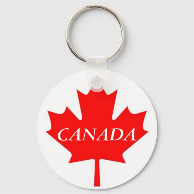 Llavero Bandera de Canada Keychain (Anverso)