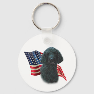 Llavero Bandera de cangrejo (negro)