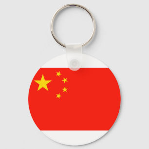 Llavero Bandera de China - Alta calidad