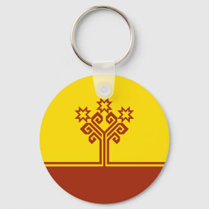 Llavero Bandera de Chuvasia