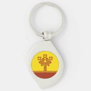Llavero Bandera de Chuvasia