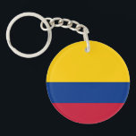 Llavero Bandera de Colombia<br><div class="desc">Bandera patriótica de Colombia.</div>