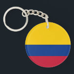 Llavero Bandera de Colombia<br><div class="desc">Bandera patriótica de Colombia.</div>