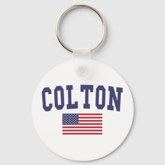 Llavero Bandera de Colton US