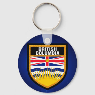 Llavero Bandera de Columbia Británica