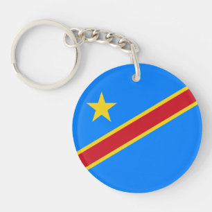 Llavero Bandera de Congo Kinshasa