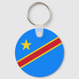 Llavero Bandera de Congo Kinshasa