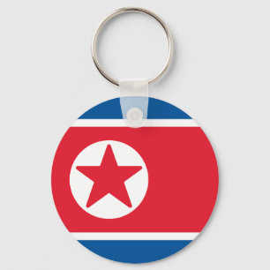 Llavero Bandera de Corea del Norte