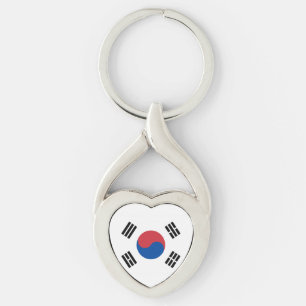 Llavero Bandera de Corea del Sur