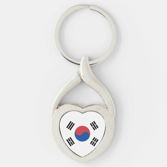 Llavero Bandera de Corea del Sur (Anverso)