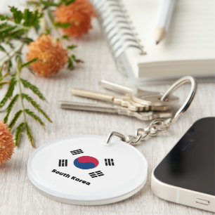 Llavero Bandera de Corea del Sur