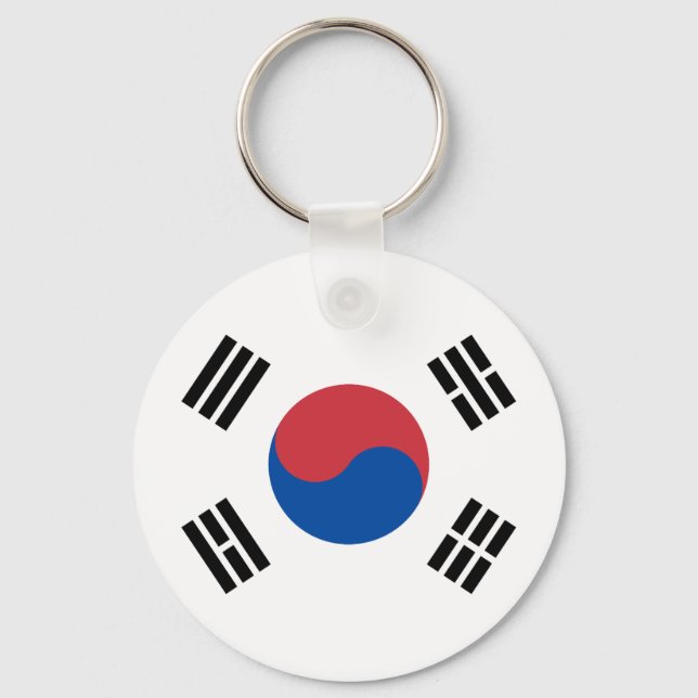 Llavero Bandera de Corea del Sur (Anverso)