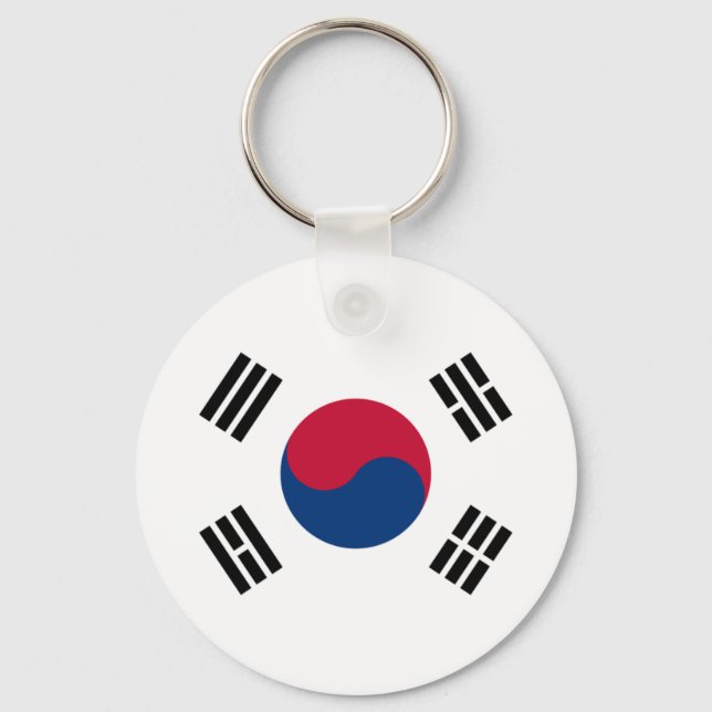 Llavero Bandera de Corea del Sur (Anverso)