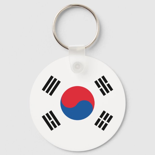 Llavero Bandera de Corea del Sur (Anverso)