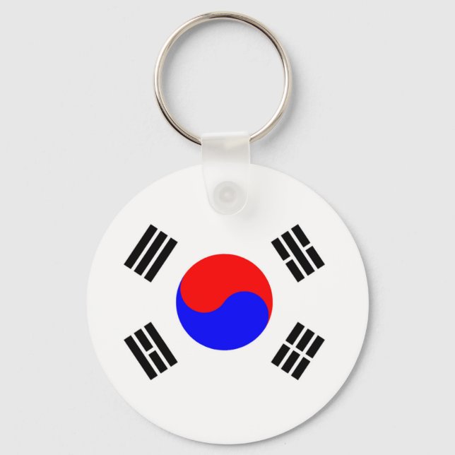 Llavero Bandera de Corea del Sur (Anverso)