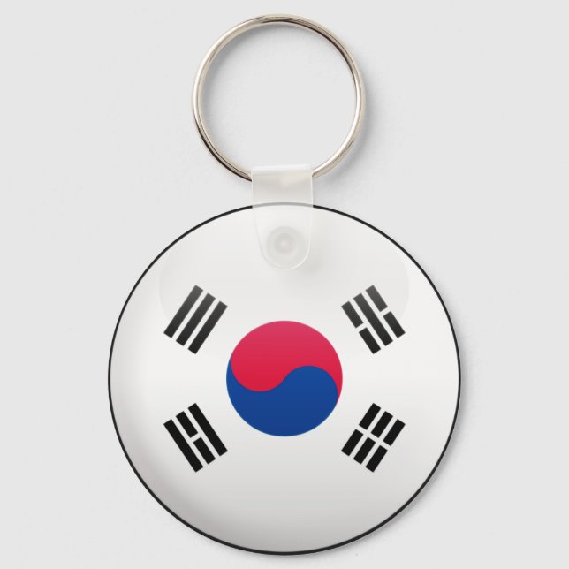 Llavero Bandera de Corea del Sur (Anverso)