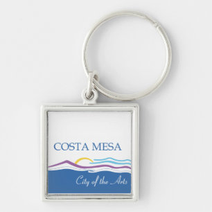 Llavero Bandera de Costa Mesa
