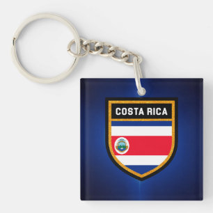 Llavero Bandera de Costa Rica