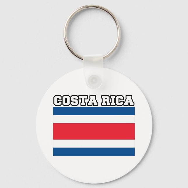 Llavero Bandera de Costa Rica (Anverso)